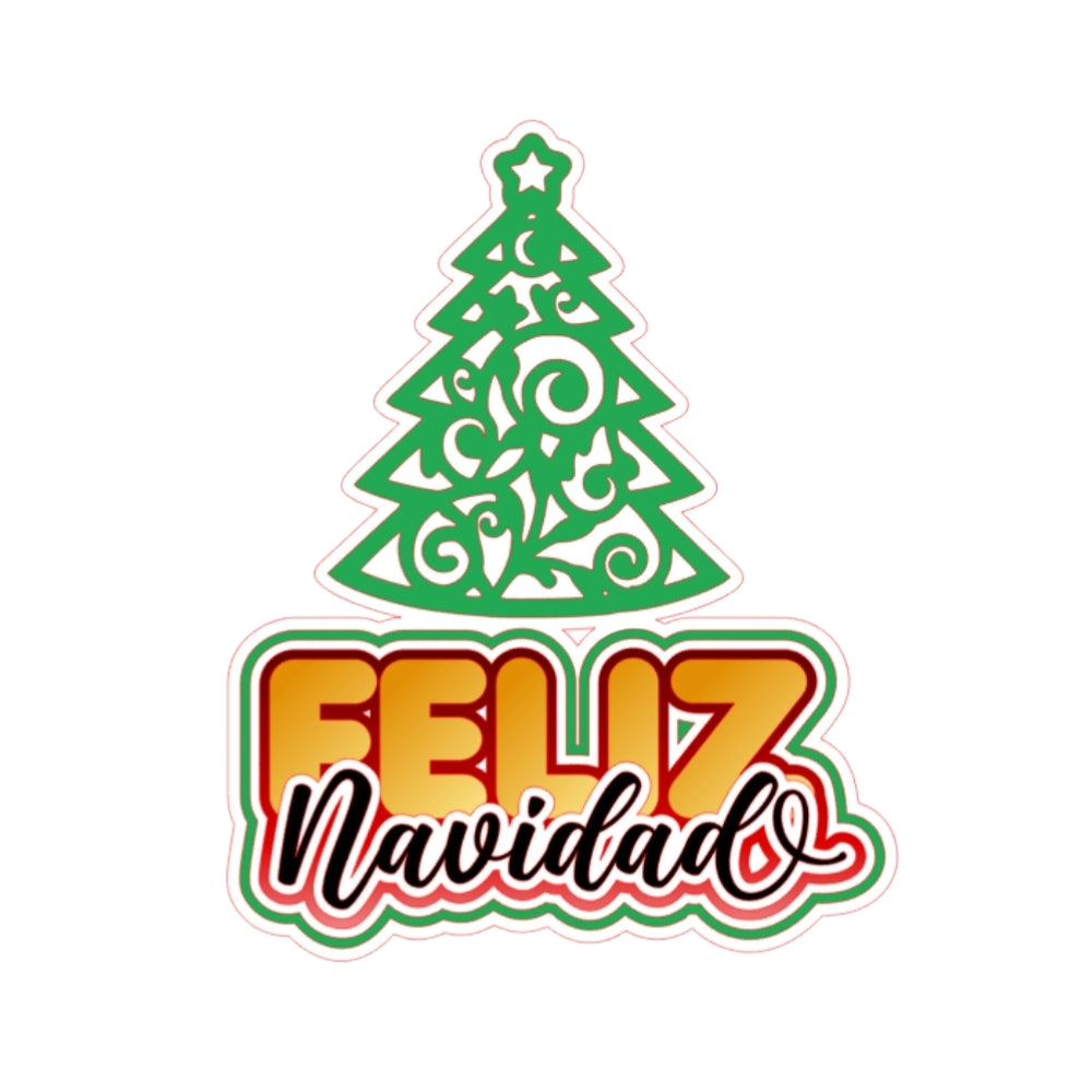 Feliz Navidad Arbol 1 | Archivo de Corte | Cake topper | Arte Digital