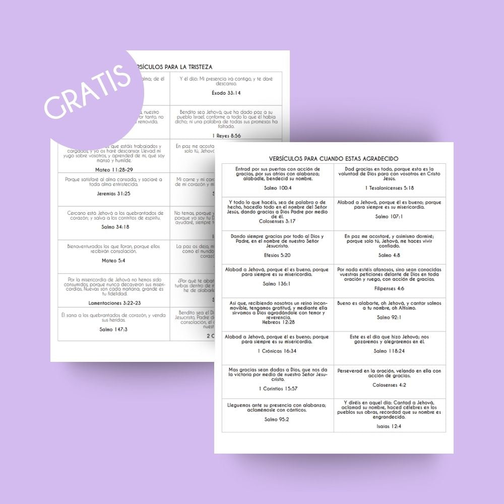 Gratis | Versículos Bíblicos | Archivo de impresión | Arte Digital