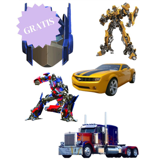 GRATIS | AUTOBOTS TRANSFORMERS| Archivo de Impresión y Corte | Arte Digital